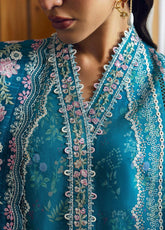 Qlinekari By Qalamkar Embroidered Lawn 3 Piece Unstitched Suit QLM25QK DC-10 FINA